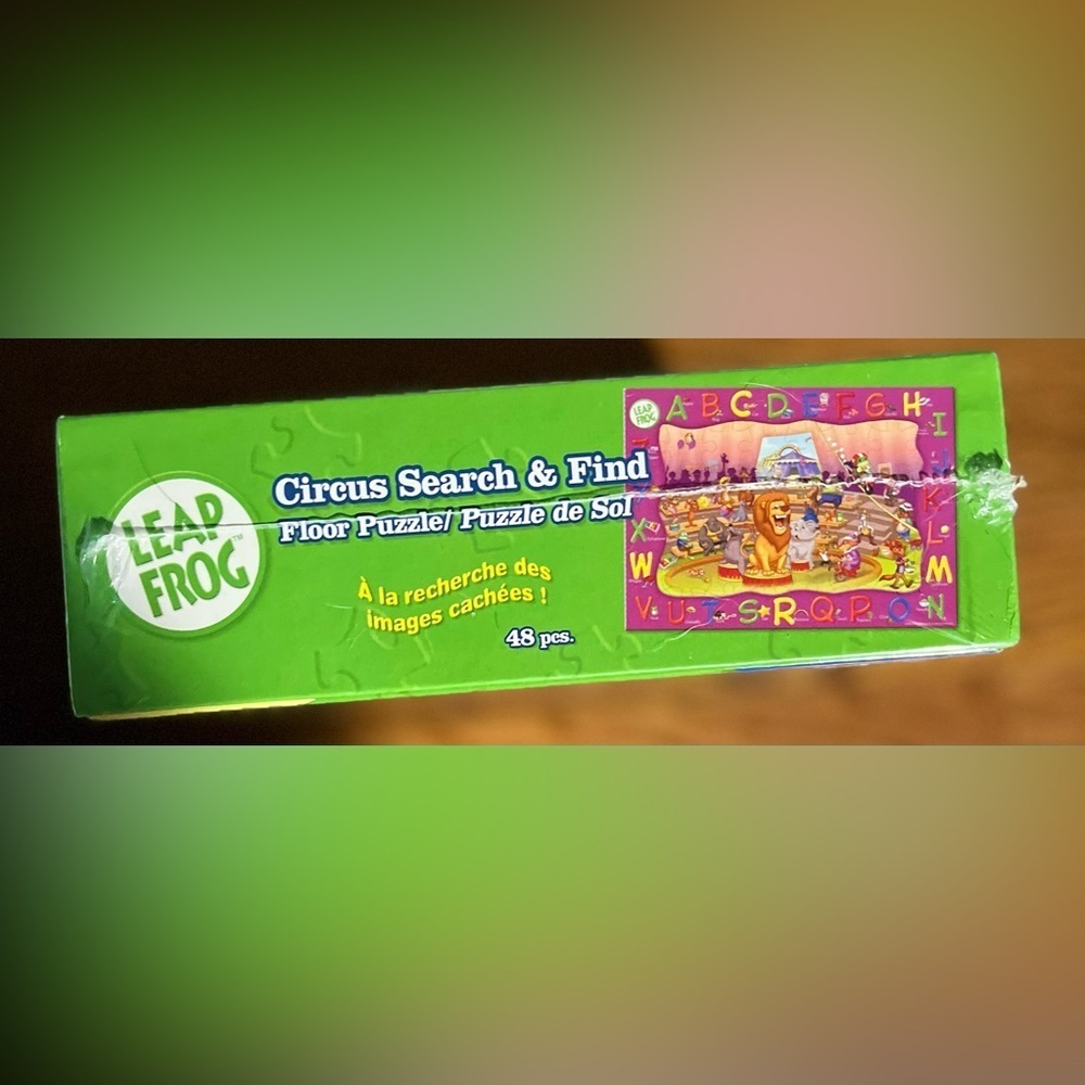 NIB Leap Frog Circus Search & Find 48 piece Floor Puzzle - Picture 6 of 6
